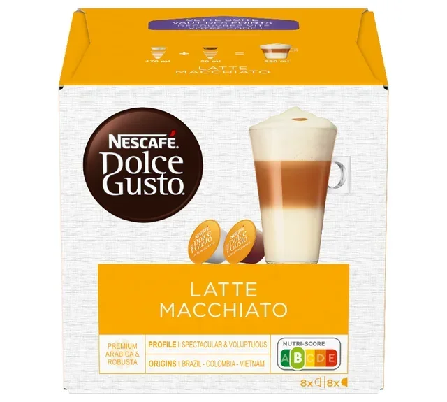 NESCAFÉ DOLCE GUSTO® Latte Macchiato - 16 Capsules