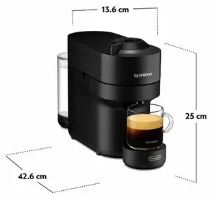 Macchina Caffè Nespresso Vertuo Pop Nera ENV90.B – De'Longhi