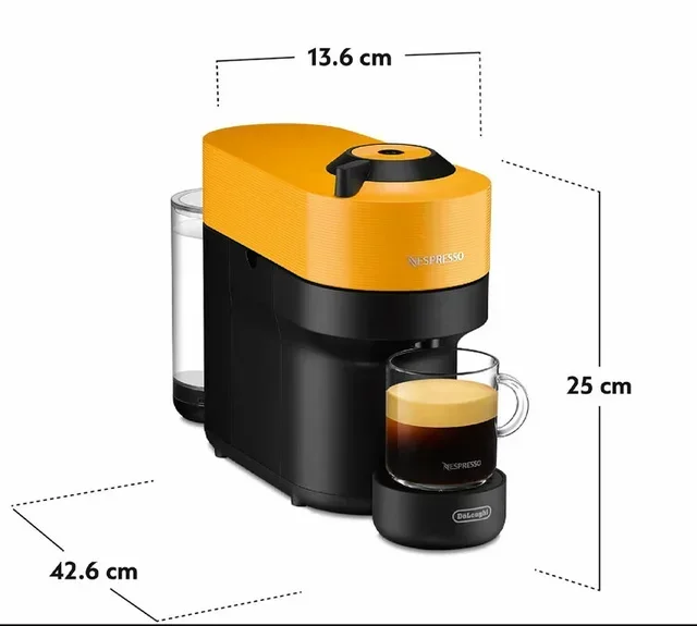 Nespresso Vertuo Pop Geel ENV90.Y Capsulemachine - De'Longhi