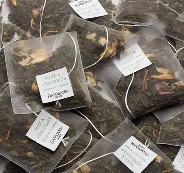 Night at Versailles Green Tea - 25 Crystal Sachets - DAMMANN FRÈRES