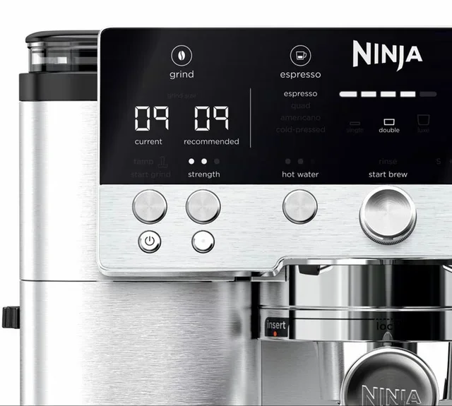 Macchina espresso NINJA ES601EU con macinino integrato + Cold Brew