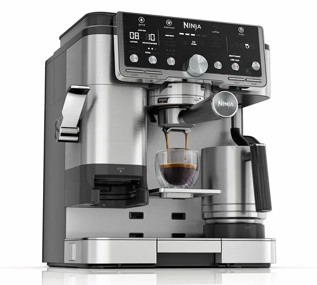 NINJA ES701EU Luxus-espressokone integroidulla tamperilla