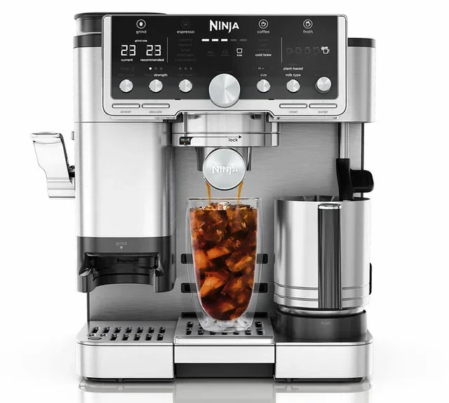 NINJA ES701EU Luxus-espressokone integroidulla tamperilla