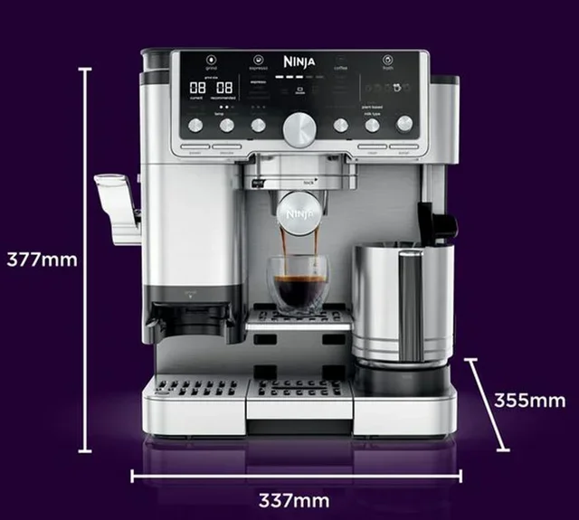 NINJA ES701EU Luxus-espressokone integroidulla tamperilla