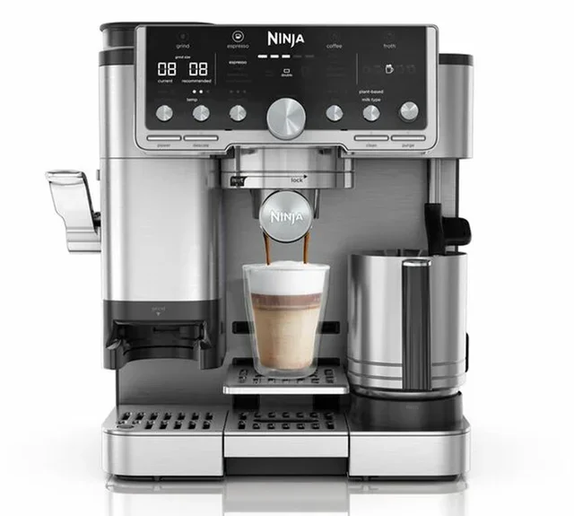 NINJA ES701EU Luxus-espressokone integroidulla tamperilla