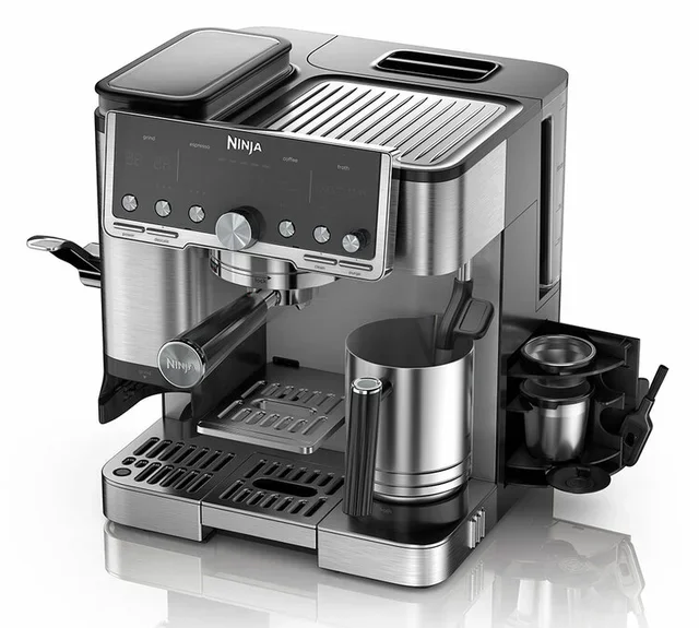 NINJA ES701EU Luxus-espressokone integroidulla tamperilla