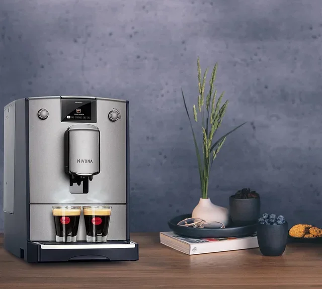 Macinacaffè espresso NIVONA Café Romantica NICR 695 Titanio Cromo