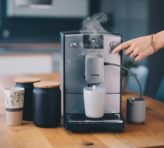 Macinacaffè espresso NIVONA Café Romantica NICR 695 Titanio Cromo