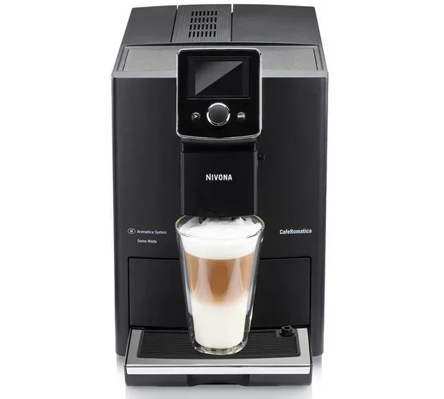 NIVONA CafeRomatica 820 Nero - Macchina Caffè Automatica con Macinino