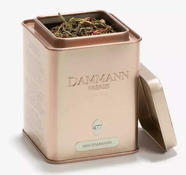 Scatola n. 477 Tè verde Miss Dammann – Confezione da 100 g – DAMMANN FRÈRES