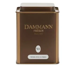 Scatola n. 501, tè Oolong Weekend a Parigi – confezione da 100 g – DAMMANN FRÈRES.