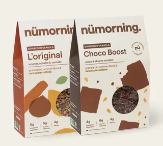 NÜMORNING Дуо Класичних Био Гранола - 2x300g