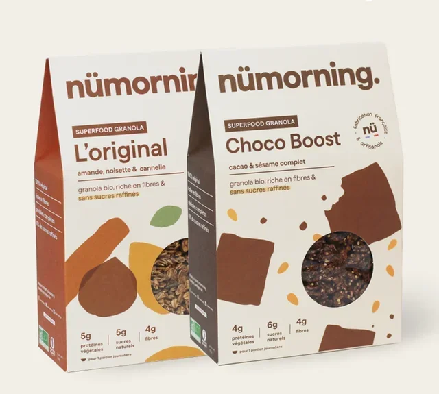 NÜMORNING Дуо Класичних Био Гранола - 2x300g