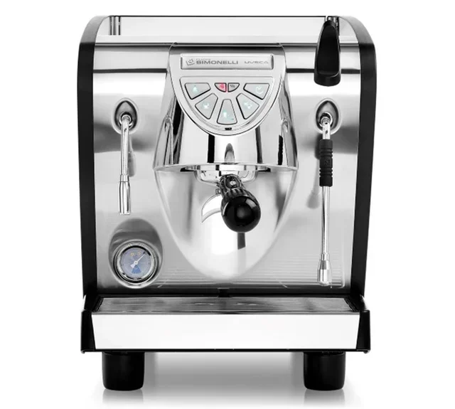 NUOVA SIMONELLI Musica Black Espresso Machine MMUSICAVOL01000001