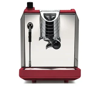 Espresso Machine NUOVA SIMONELLI Oscar II Red with OPV and Cool Touch Steam Wand for Direct Water Line