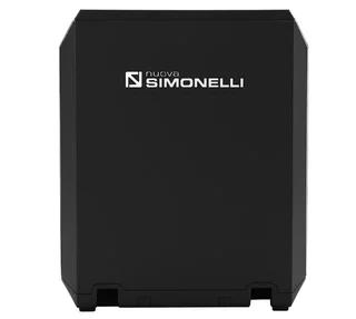 Espresso NUOVA SIMONELLI Oscar Mood nera con collegamento rete idrica