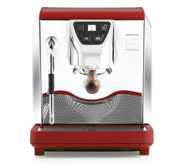 Macchina caffè Nuova Simonelli Oscar Mood rossa a rete idrica