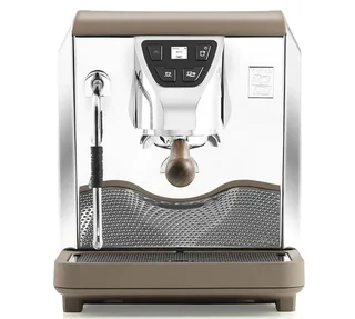 Nuova Simonelli Oscar Mood - máquina espresso beige para conexión agua