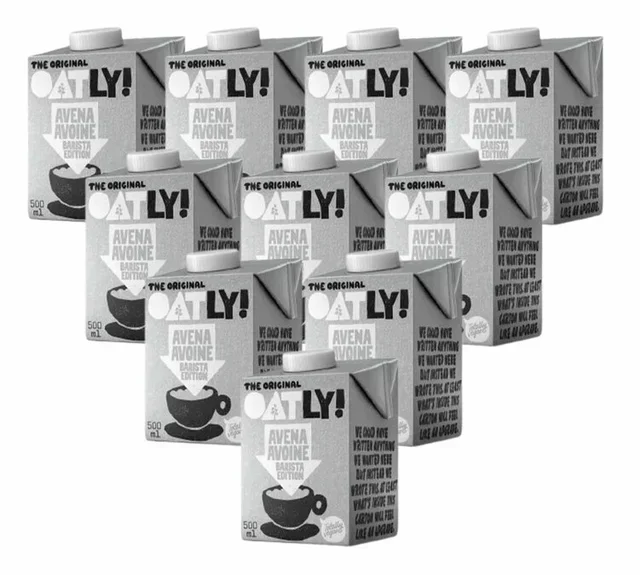 Oatly Barista - Bevanda Vegetale di Avena 500ml x 10