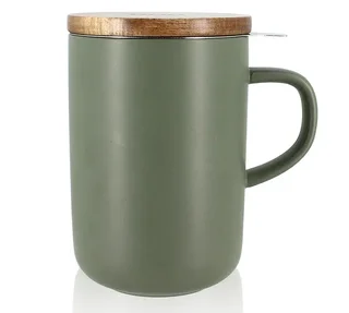 Tisiera OGO Living Juliet Verde Mandorla 47,5 cl - Ceramica &amp; Acacia