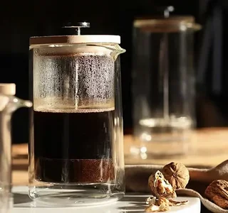 Praska do Kawy Octave Podwójna Ściana - 4 Filiżanki / 50 cl - OGO LIVING