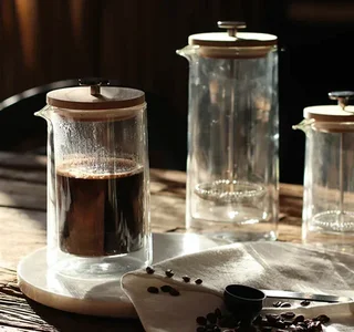 Praska do Kawy Octave Podwójna Ściana - 4 Filiżanki / 50 cl - OGO LIVING