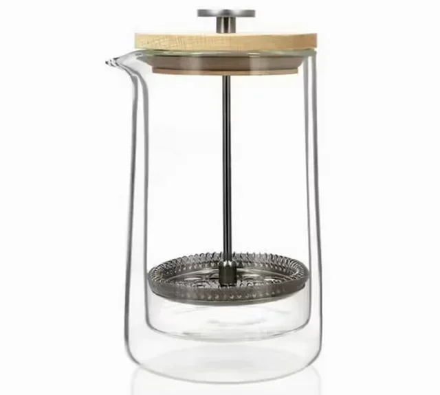 OGO LIVING Octave French Press Doppelwandig - 4 Tassen / 50 cl
