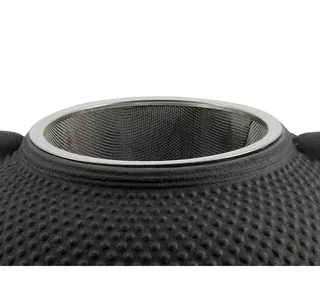 Чайник OGO Living Osaka от чугун, 1,5 л, черен + подарък