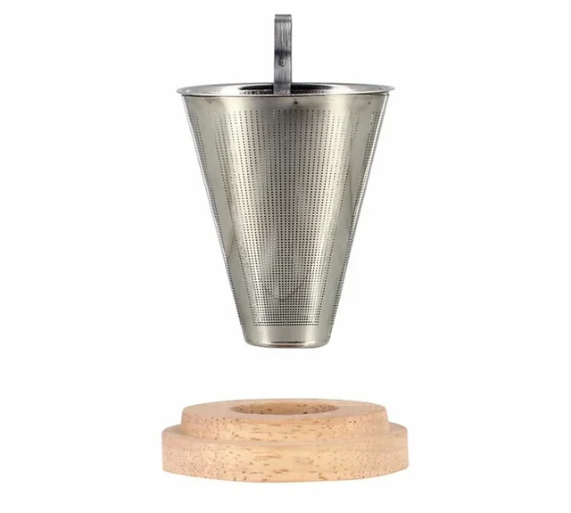 Διαχυτής τσαγιού Sven OGO Living, ανοξείδωτο ατσάλι με ξύλινο καπάκι