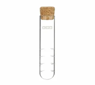 OGO Living Ycare Glass Tea Infuser Tube with Cork Stopper