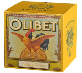 Limunasti kratki kolači – кутија са 24 комада у облику полумесеца (140 г) – OLIBET.