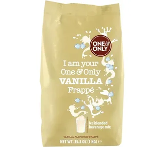 Студена напитка ONE &amp; ONLY Ванилия – 1 кг опаковка