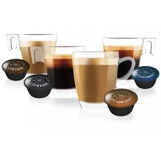 OQUENDO 16 Decaf Espresso Capsules – Dolce Gusto* Compatible