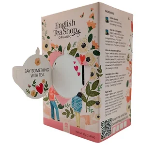 Økologisk &amp; Fairtrade teassortiment „For deg“ – 20 poser – FAIRTRADE – ENGLISH TEA SHOP