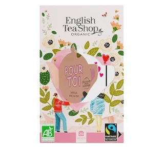 Økologisk &amp; Fairtrade teassortiment „For deg“ – 20 poser – FAIRTRADE – ENGLISH TEA SHOP