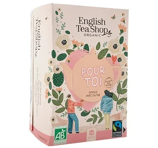 Økologisk &amp; Fairtrade teassortiment „For deg“ – 20 poser – FAIRTRADE – ENGLISH TEA SHOP