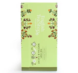 Bio &amp; Fairtrade Zöld tea Matcha Kakó - 20 filter - FAIRTRADE - ENGLISH TEA SHOP