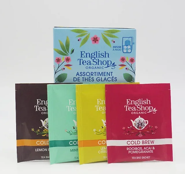 Sortido de Chás Gelados Biológicos &amp; Justos - 20 saquetas - ENGLISH TEA SHOP