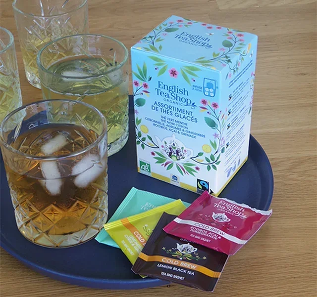 Sortido de Chás Gelados Biológicos &amp; Justos - 20 saquetas - ENGLISH TEA SHOP