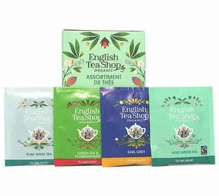 Selección de Tés Orgánicos y Fairtrade - 4x5 variedades en bolsitas - ENGLISH TEA SHOP