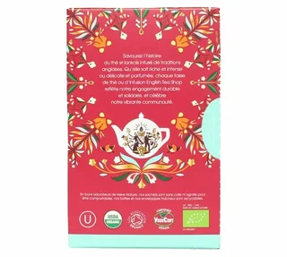 Tè Nero Natale a Ceylon Bio &amp; Equo - 20 bustine - FAIRTRADE - ENGLISH TEA SHOP