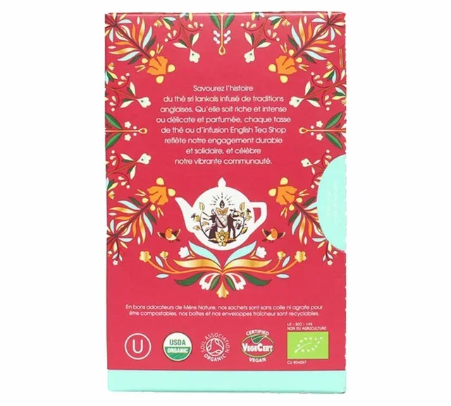 Tè Nero Natale a Ceylon Bio &amp; Equo - 20 bustine - FAIRTRADE - ENGLISH TEA SHOP