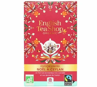 Tè Nero Natale a Ceylon Bio &amp; Equo - 20 bustine - FAIRTRADE - ENGLISH TEA SHOP