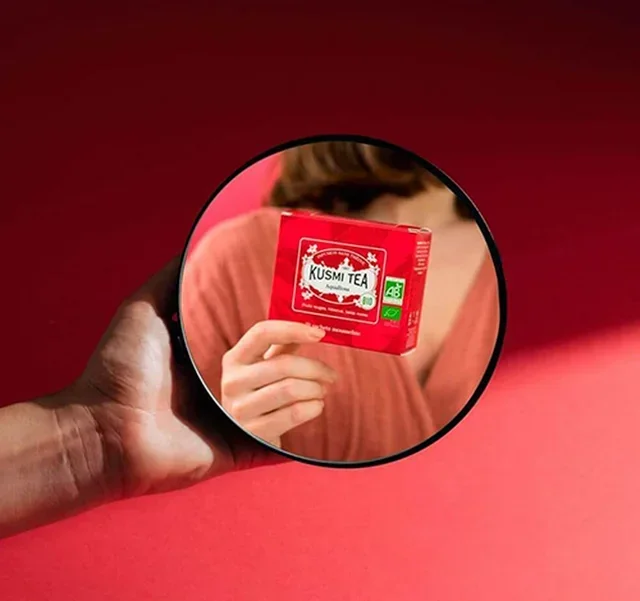 Organic AquaRosa Infusion - 20 Tea Bags - KUSMI TEA