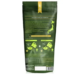 Organic Bancha Hojicha Green Tea AROMANDISE - Loose Leaf 40g