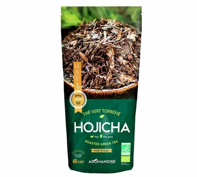 Bio Zöld Tea Bancha Hojicha - Filteres 40 g - AROMANDISE