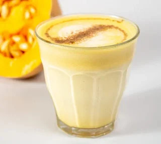 Био pumpkin latte с вкус на тиква – 100 г пакетче – LA FABRIQUE À LATTE