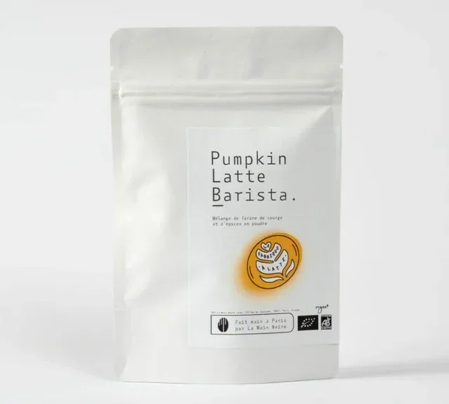 Био pumpkin latte с вкус на тиква – 100 г пакетче – LA FABRIQUE À LATTE