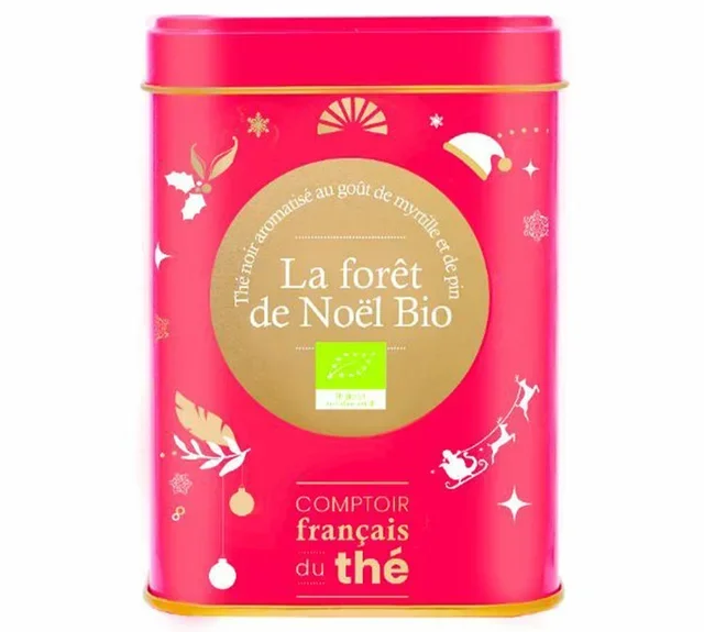 Tè Nero Bio Foresta di Natale - in Grani 80g - COMPTOIR FRANÇAIS DU THÉ