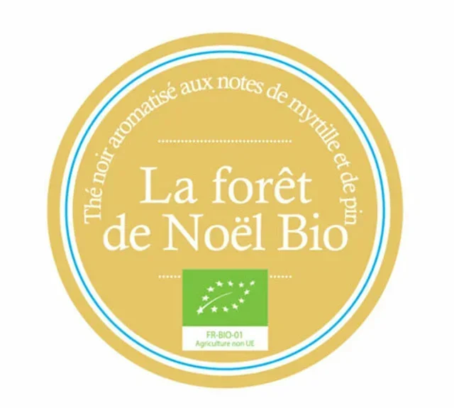 Tè Nero Bio Foresta di Natale - in Grani 80g - COMPTOIR FRANÇAIS DU THÉ